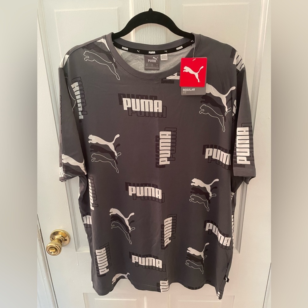 NWT Puma Men’s Logo Tee Size XL